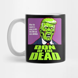 DON of the DEAD Halloween Zombie Trump Mug